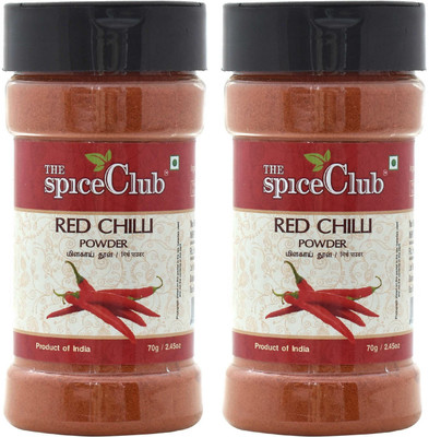 The Spice Club Red Chilli Powder 70g - Pack of 2.(2 x 70 g)