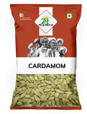 24 mantra ORGANIC Organic Cardamom/Elaichi/Elakulu(50 g)
