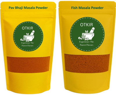 Otkir Home Made Pav Bhaji Masala And Fish Masala Powder Combo Pack- 50 Gram Each(2 x 50 g)