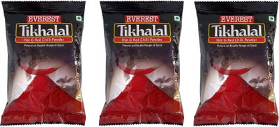 EVEREST Tikhalal Chilli Powder Combo Pack Of 3(3 x 100 g)