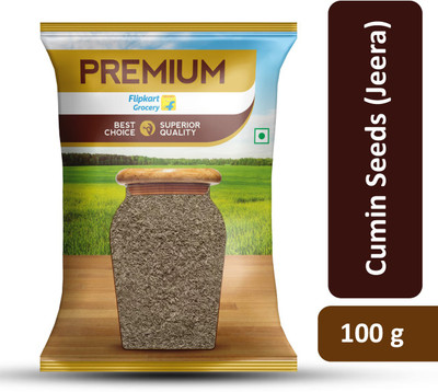 Premium Cumin Seeds (Jeera) by Flipkart Grocery(100 g)