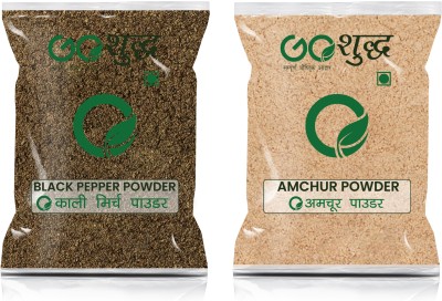 Goshudh Amchur Powder 1Kg & Kali Mirch Powder 250gm Combo Pack 1250g(1250 g)