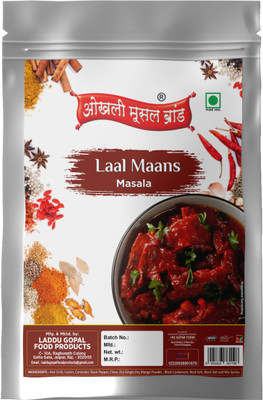 okhli musal brand Authentic Rajasthani Laal Maas Meat/Mutton Masala240Gx1Pac(240 g)
