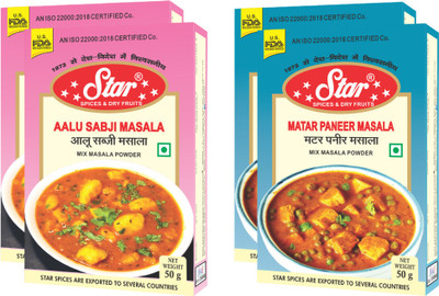 star spices Aalu + Paneer Masala (50gmX2)(4 x 50 g)