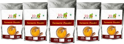 90's MILL Stone Ground Natural Golden Turmeric Powder / Turmeric/Haldi Seasoning-80Gx5Pk(5 x 80 g)