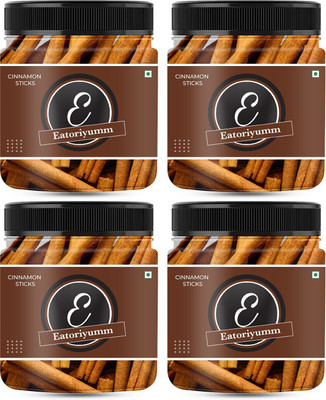 Eatoriyumm SriLankan Ceylon Cinnamon Sticks ( Dalchini Sticks )(4 x 100 g)