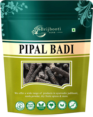 BrijBooti Long Pepper (100 Gm) | Pipal badi | Pippali | Pipali | Peepali | Piper Longum(100 g)
