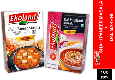 EKOLAND DAL MAKHNI AND SHAHI PANEER MASALA(2 x 100 g)