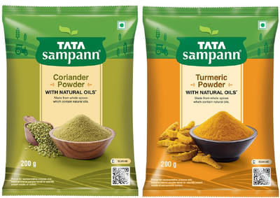 Tata Sampann Coriander & Turmeric powder(2 x 200 g)