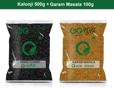 Goshudh Garam Masala 100gm & Kalonji 500gm Combo Pack 600g(600 g)