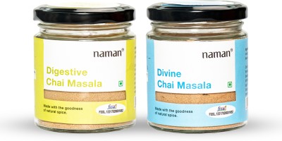 NAMAN Authentic Chai Masala Combo Digestive & Divine Flavour (Pack of 2)(2 x 50 g)