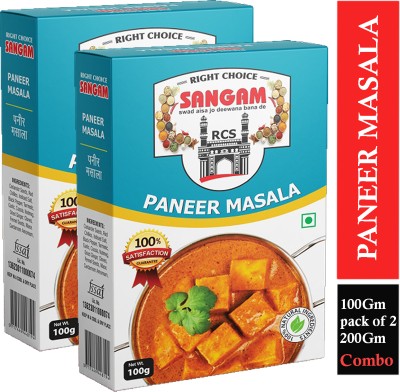 RIGHT CHOICE SANGAM Paneer Masala 100g | Pack of 2(2 x 100 g)