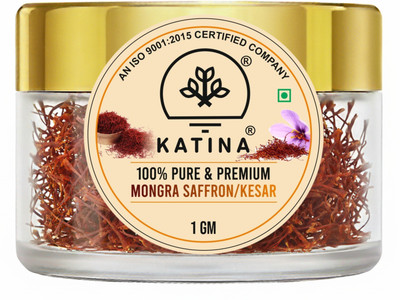 KATINA Pure Original Kashmiri Saffron Mongra / Kesar(1 g)