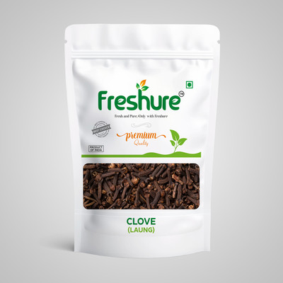 Freshure Whole Cloves (Laung) Aromatic & Flavourful | Lavangam | Lavang(50 g)
