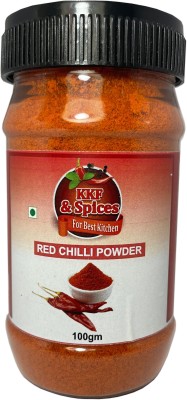 kitchen king food & spices Red Chilli Powder ( Lal Mirch Pack of One ) 100 Gm Jar(100 g)