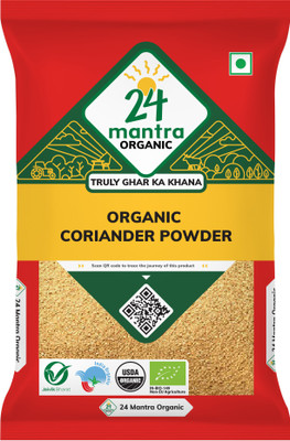 24 mantra ORGANIC Organic Coriander Powder/Dhaniya Powder/kothmira Podi(100 g)