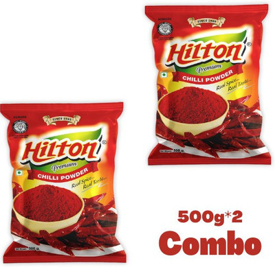 HILTON Red Chilli Powder Combo Pack 500g *2(2 x 0.5 kg)