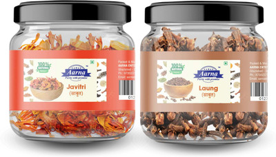 Aarna Javitri & Laung Combo | Authentic Spice Mix Pack of 2(2 x 100 g)