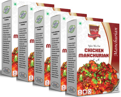 testofo Chicken Manchurian Masala 50 gm Pack of 5(5 x 50 g)