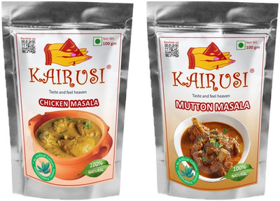KAIRUSI Combo Pack Chicken Masala and Mutton Masala(2 x 100 g)