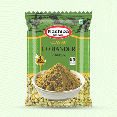KASHIBA MASALA Classic Coriander Powder – Fresh, Aromatic & Flavorful!(100 g)