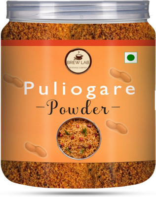 Brew Lab Authentic South Indian Puliyogare Powder For Pulihora or Tamarind Rice(500 g)