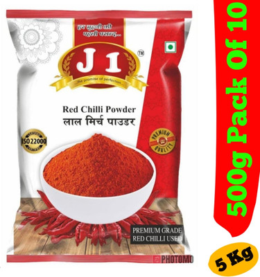 J-1 Red Chilli Powder 500g×10 Packets(10 x 500 g)