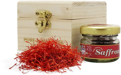 Mr.Kool Kashmir Saffron Wooden Box(1 g)