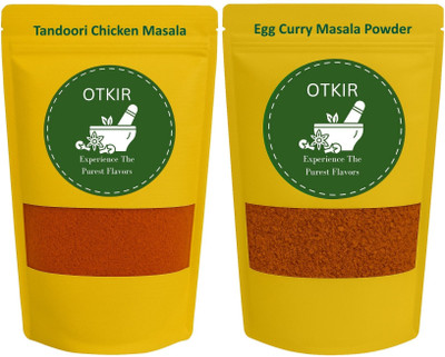 Otkir Tandoori Chicken Masala And Egg Curry Masala Powder Combo Pack- 50 Gram Each(2 x 50 g)