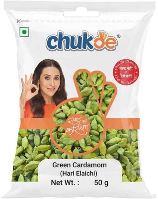 CHUKDE Green Cardamom | Hari Elaichi - 50 Gram(50 g)