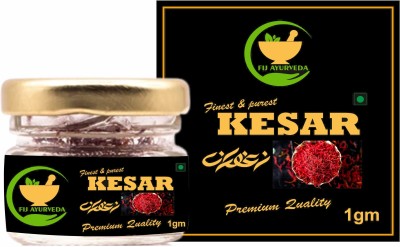 FIJ AYURVEDA Premium Quality A++ Grade Saffron Threads / Kesar/ Keshar/ Zafran /Jafran – 1GM(1 g)