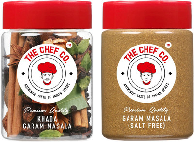 The Chef Co Khada Garam Masala And Garam Masala Powder Combo - Pack of 2(2 x 117.5 g)
