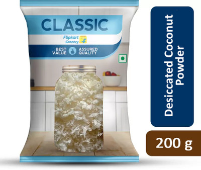 Classic Desiccated Coconut by Flipkart Grocery(200 g)