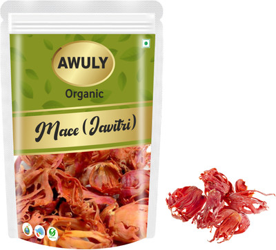 AWULY Organic Dried Whole Mace Japatri javitri Flower, Aromatic & Fresh(100 g)