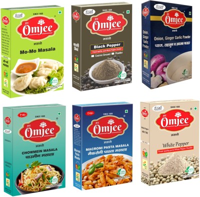 JEE OM JEE JEEOMJEE MASALA COMBO KIT PACK (Per Pcs 100gm)(6 x 16.67 g)