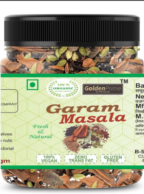 Golden Prime Whole Gram Masala, Mix of 13 Spices, Sabut Garam Masala, khada Masala,Mix Masala(250 g)