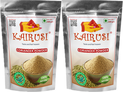 KAIRUSI Coriander Powder Pack of 2(2 x 200 g)