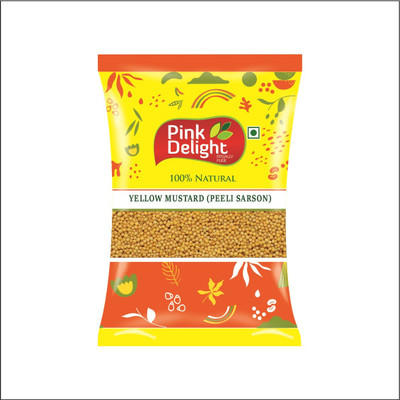 Pink Delight Peeli Sarso (Yellow Mustard Seed)(200 g)