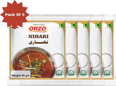 testofo Special Nihari Masala Pack of 5 | Authentic Spices Blend for Rich & Flavorful(5 x 50 g)
