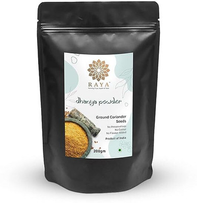RAYA Coriander (Dhaniya) Powder – No Added Colours or Flavours 200gm(0.2 kg)