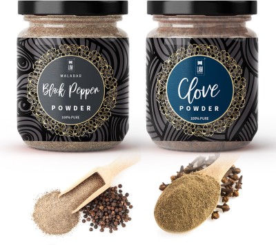 looms & weaves – Special Combo pack of Clove Powder + Black Pepper Powder (50 gm each)(2 x 25 g)