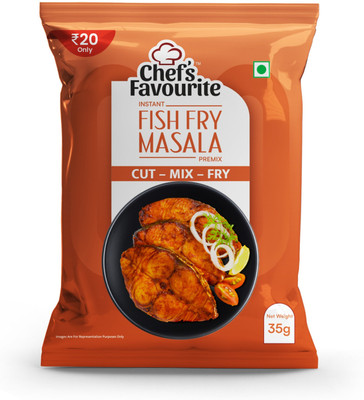 SS - CHEF'S FAVOURITE Instant Fish Fry Masala(10 x 35 g)
