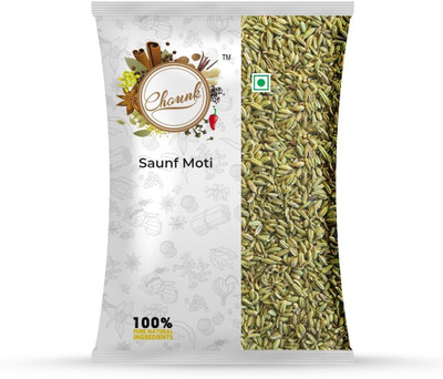 CHOUNK Premium Whole Fennel Seeds | Moti Saunf | Natural, No Preservatives or Additives(100 g)