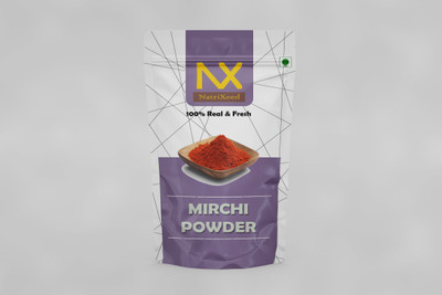 Natrixeed Red Hot Chilli Powder with No Added Flavours and Colours(200 g)