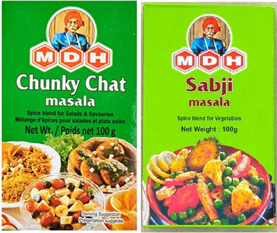 MDH Chunky Chat & Sabji masala(2 x 100 g)