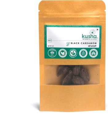 Kusha Spices & Blends Black Cardamom(25 g)