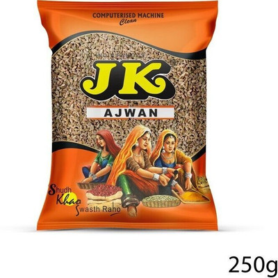 JK Ajwan | Carom Seeds | Bishop's weed | Caraway seed(250 g)