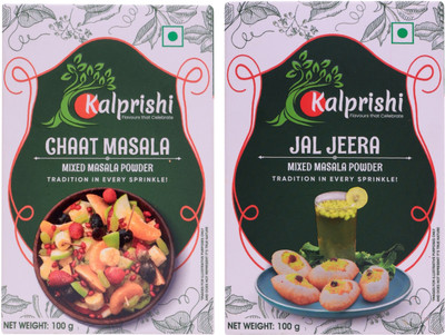 Kalprishi Flavour Combo – Jal Jeera & Chat Masala | Instant Taste | Pack of 2(2 x 100 g)