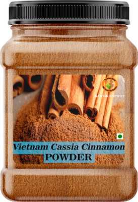 Kartik Export Cinnamon Powder | Cassia | Dalchini Powder Flavorful for Cooking(1 kg)