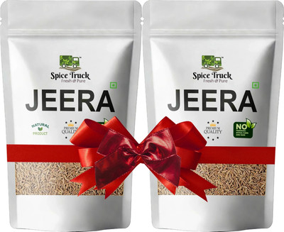 Spice Truck Cumin Seeds (Jeera), No Preservatives(2 x 200 g)